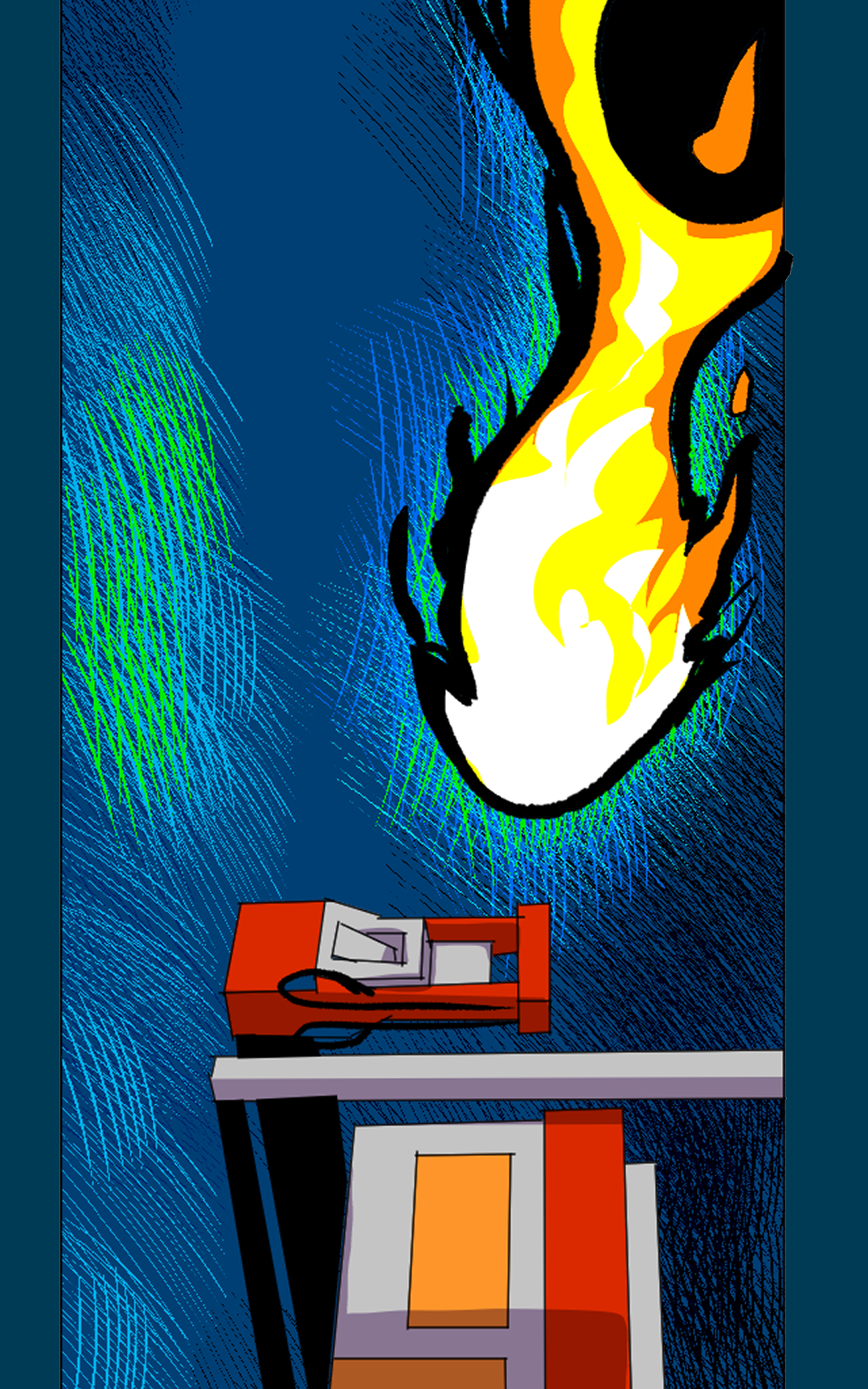 Fire versus Ice panel 31