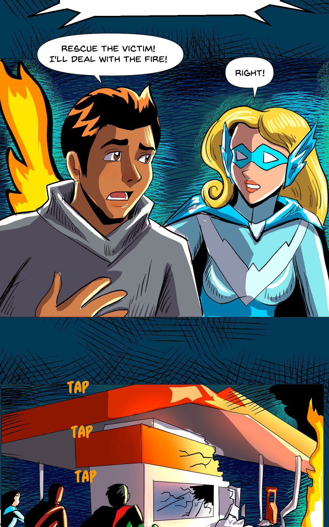 Firefighters panel 8