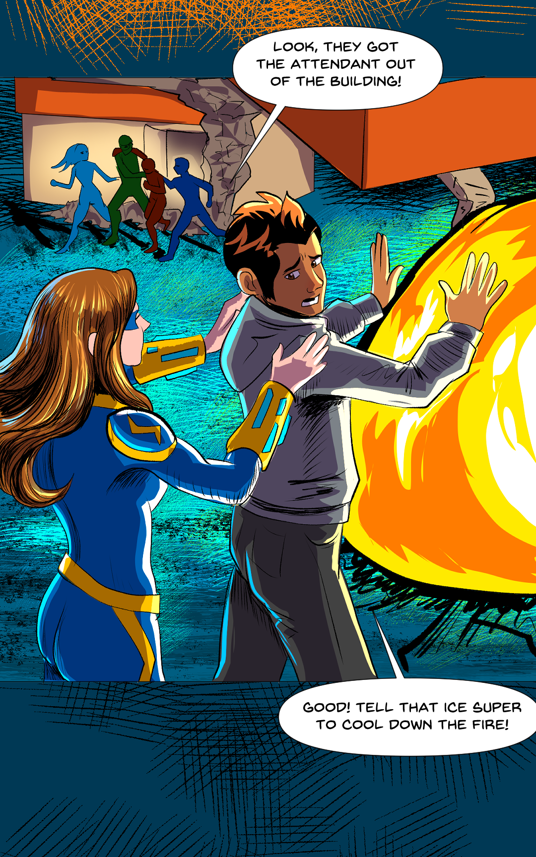 Firefighters panel 17