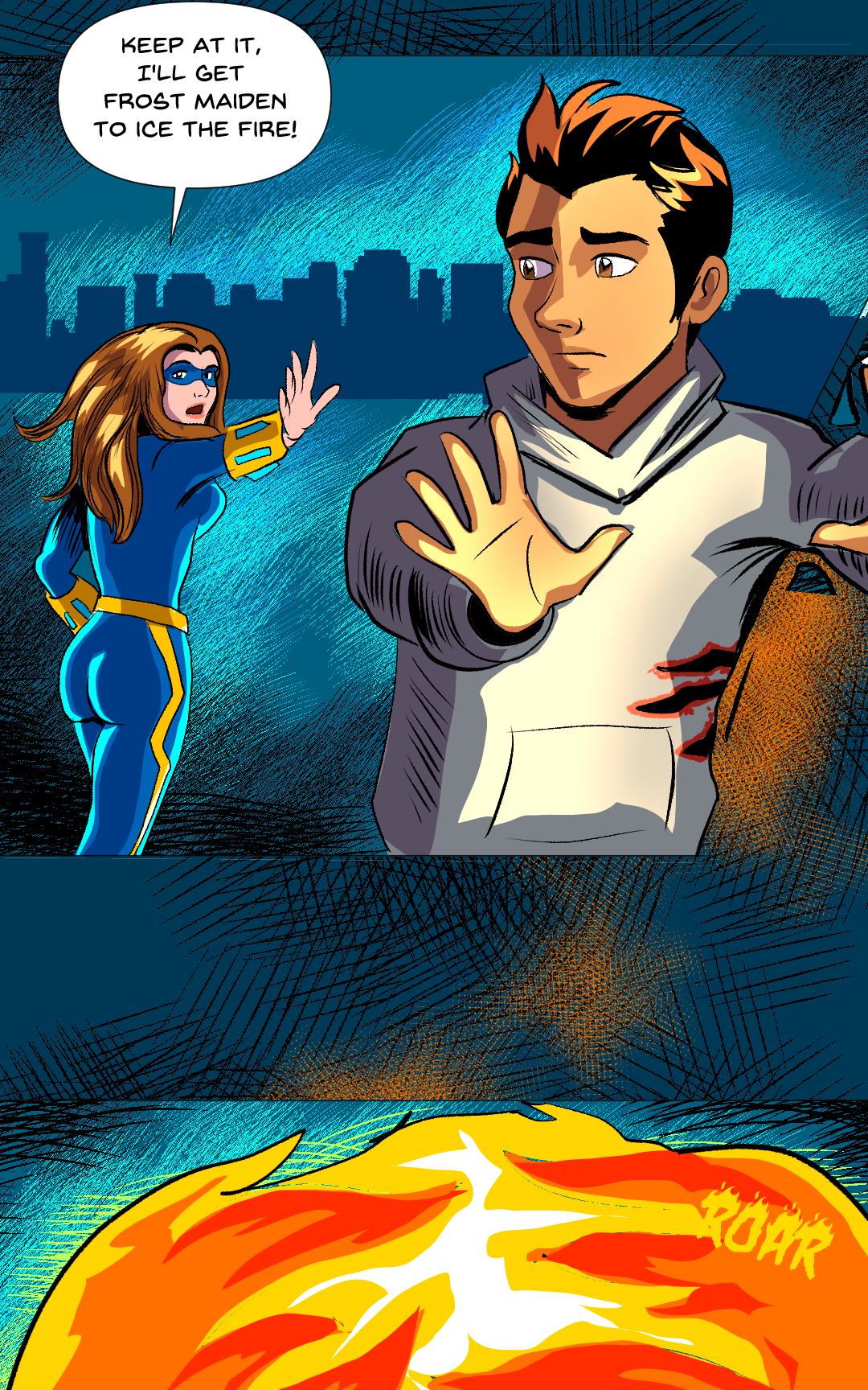 Firefighters panel 18