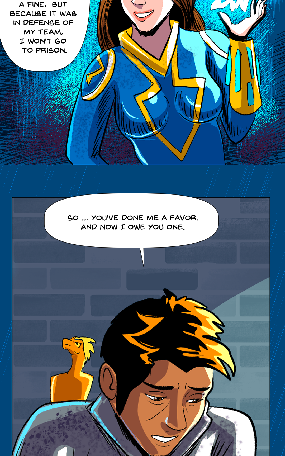 A favor done panel 26