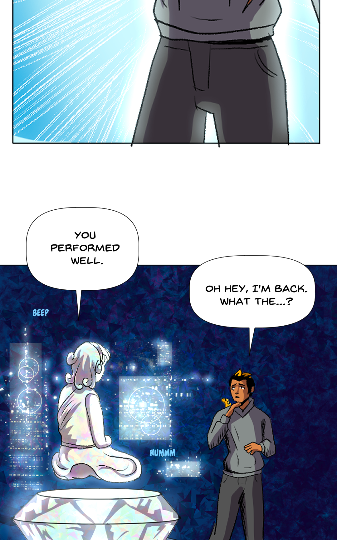 Time travel panel 36