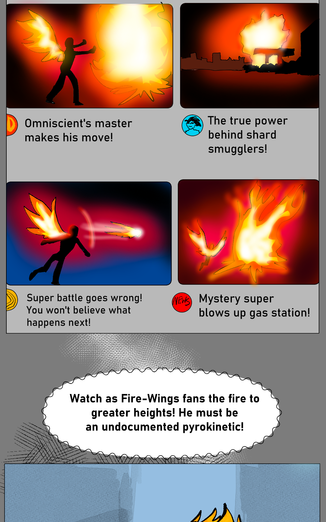 The net closes panel 3