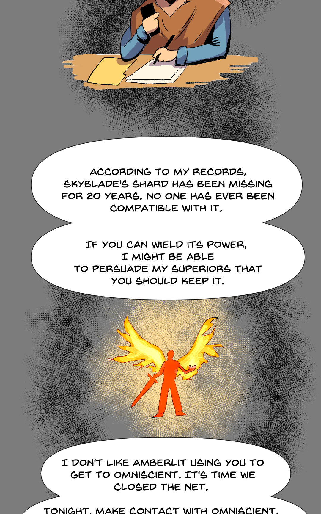 The net closes panel 15