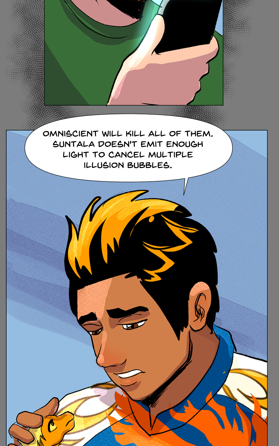 The net closes panel 18