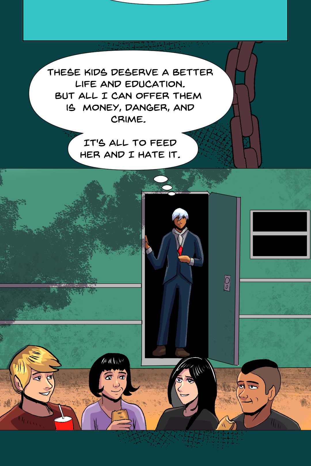 The net closes panel 29