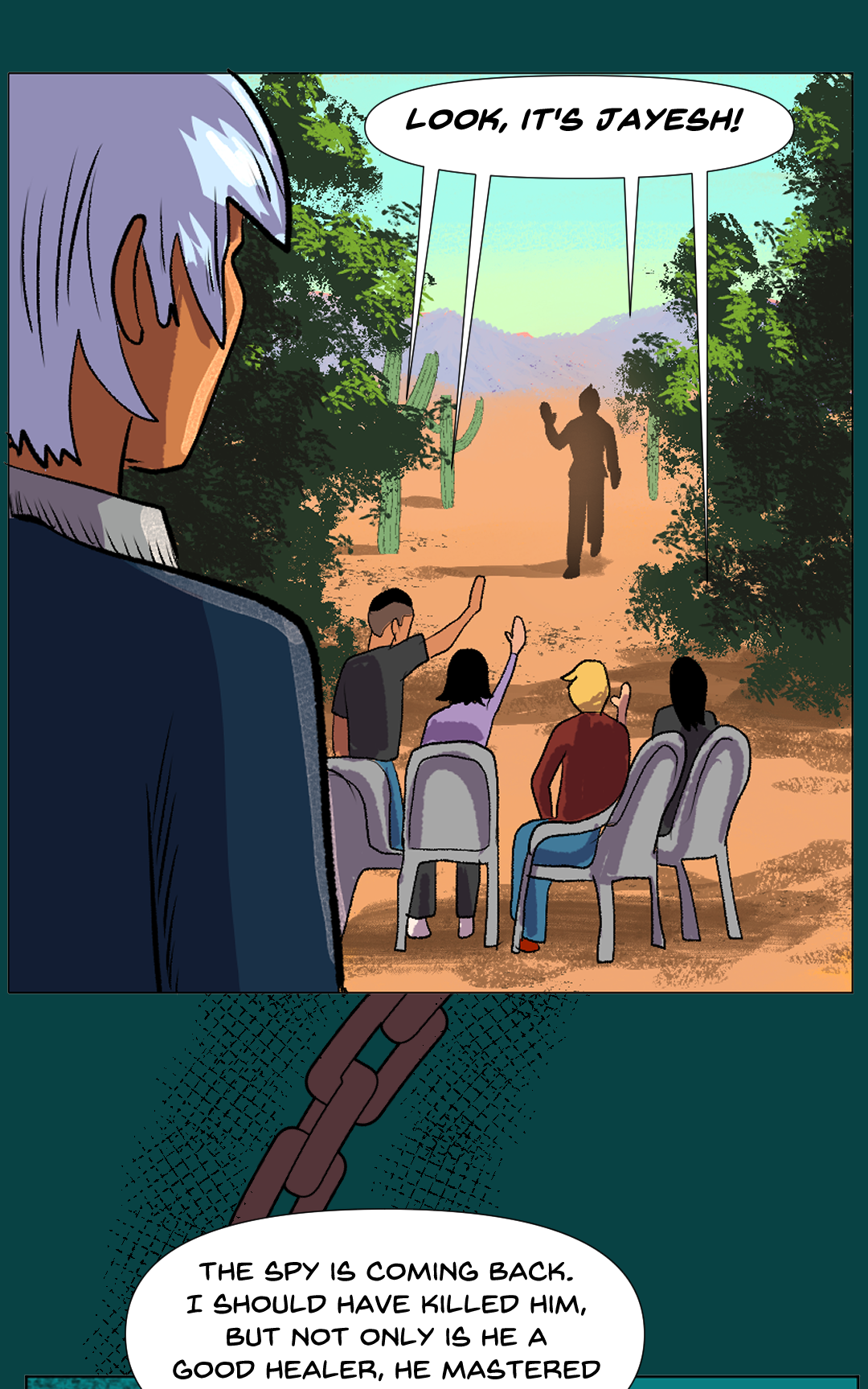 The net closes panel 30