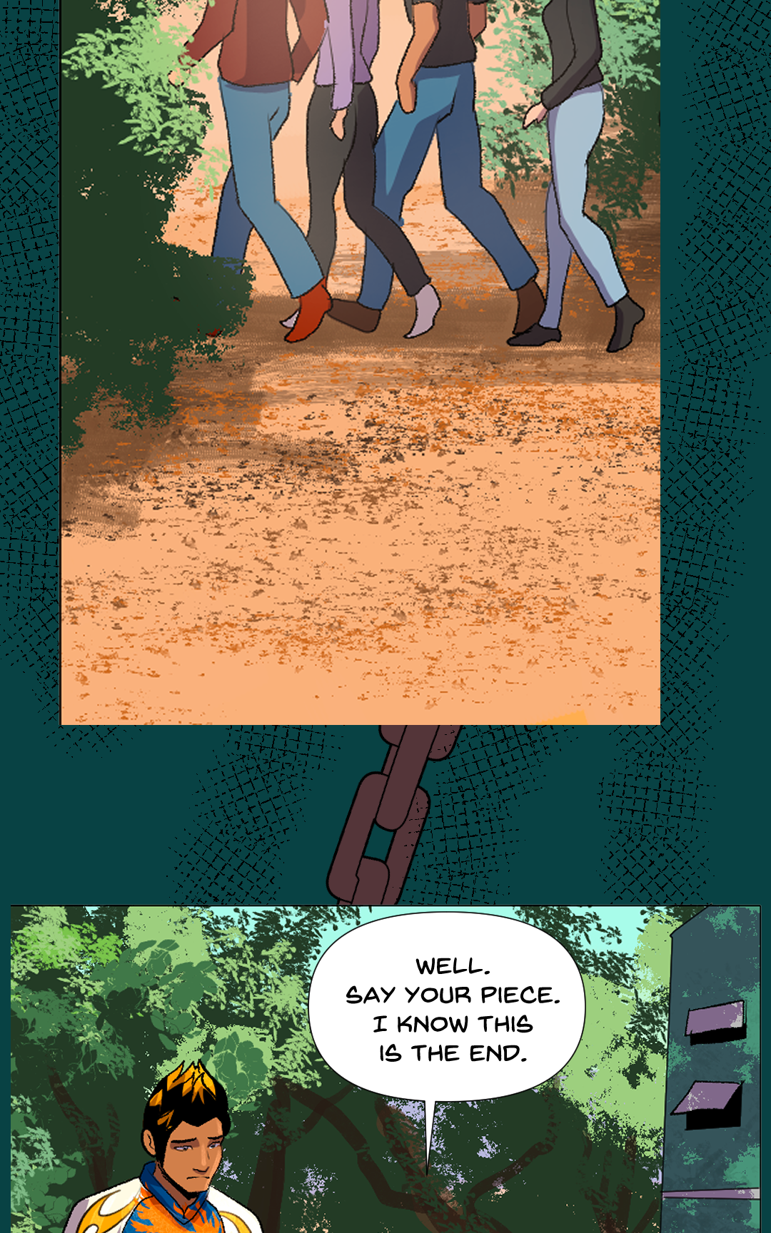 The net closes panel 38