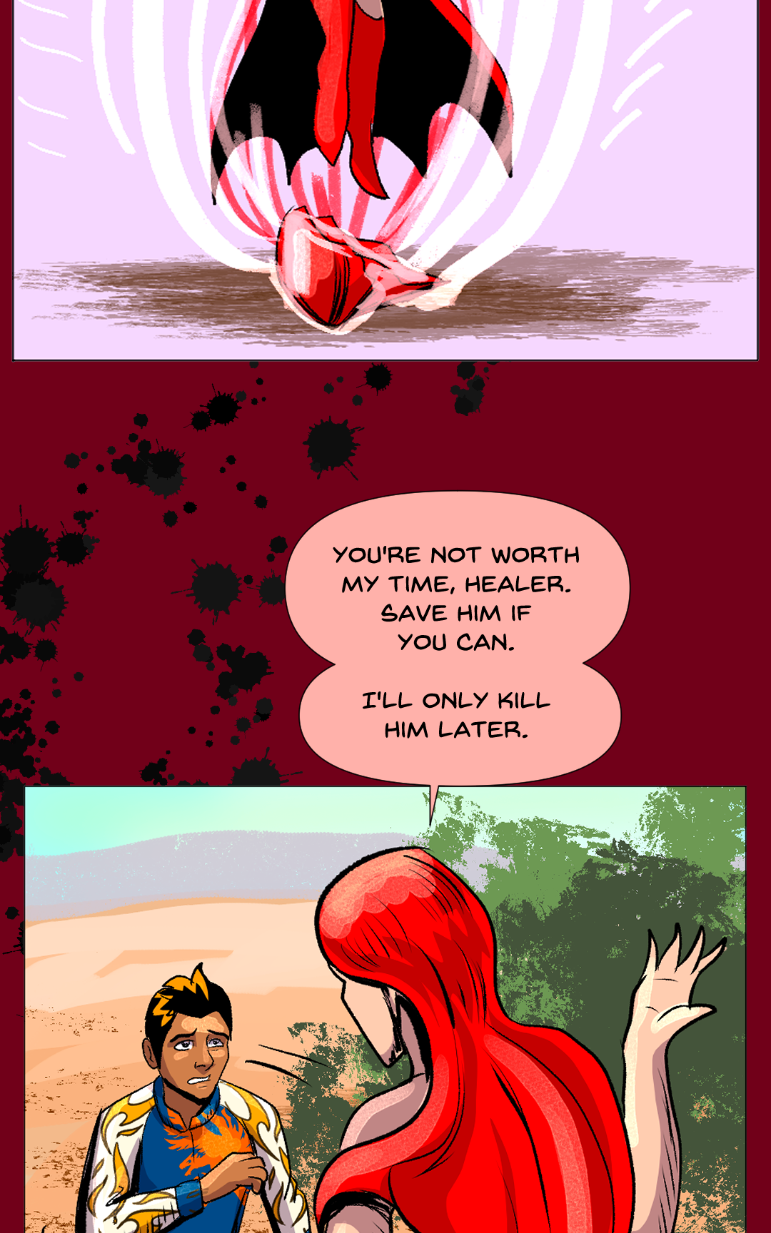 Emergency healing panel 10