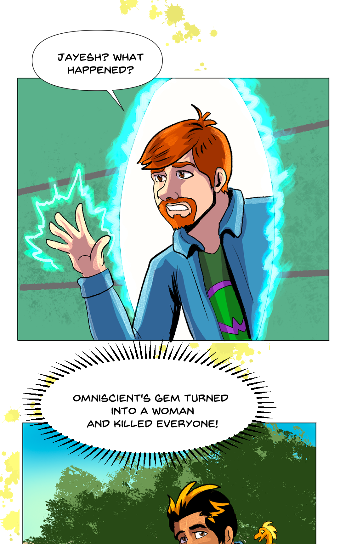 Emergency healing panel 13