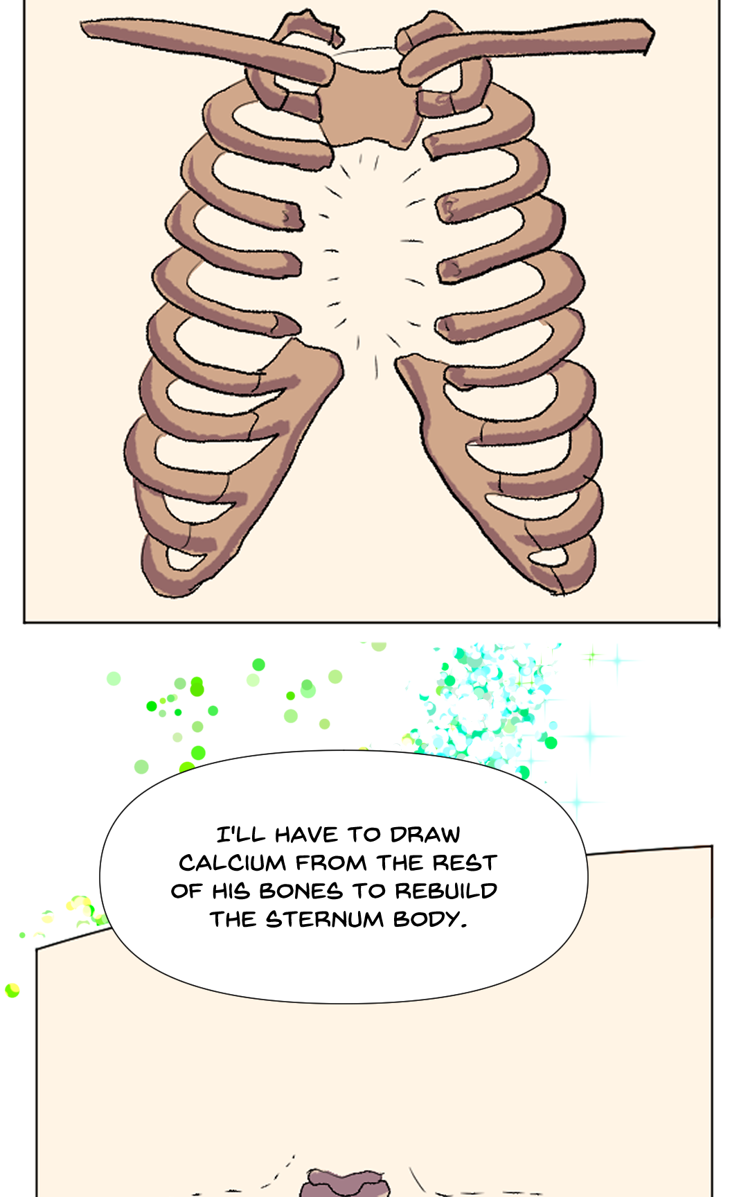 Emergency healing panel 17