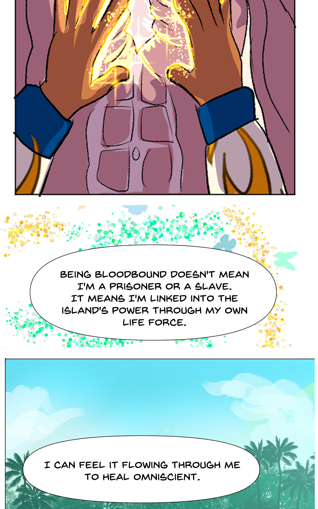 Emergency healing panel 22