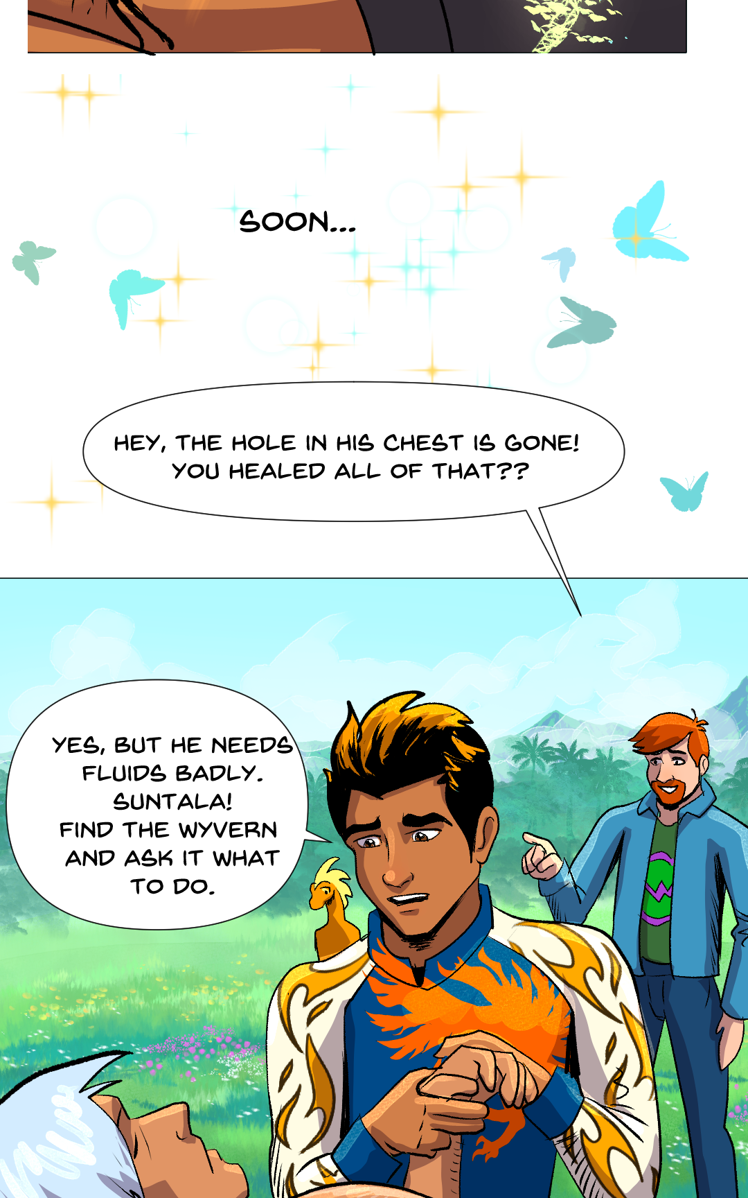 Emergency healing panel 26