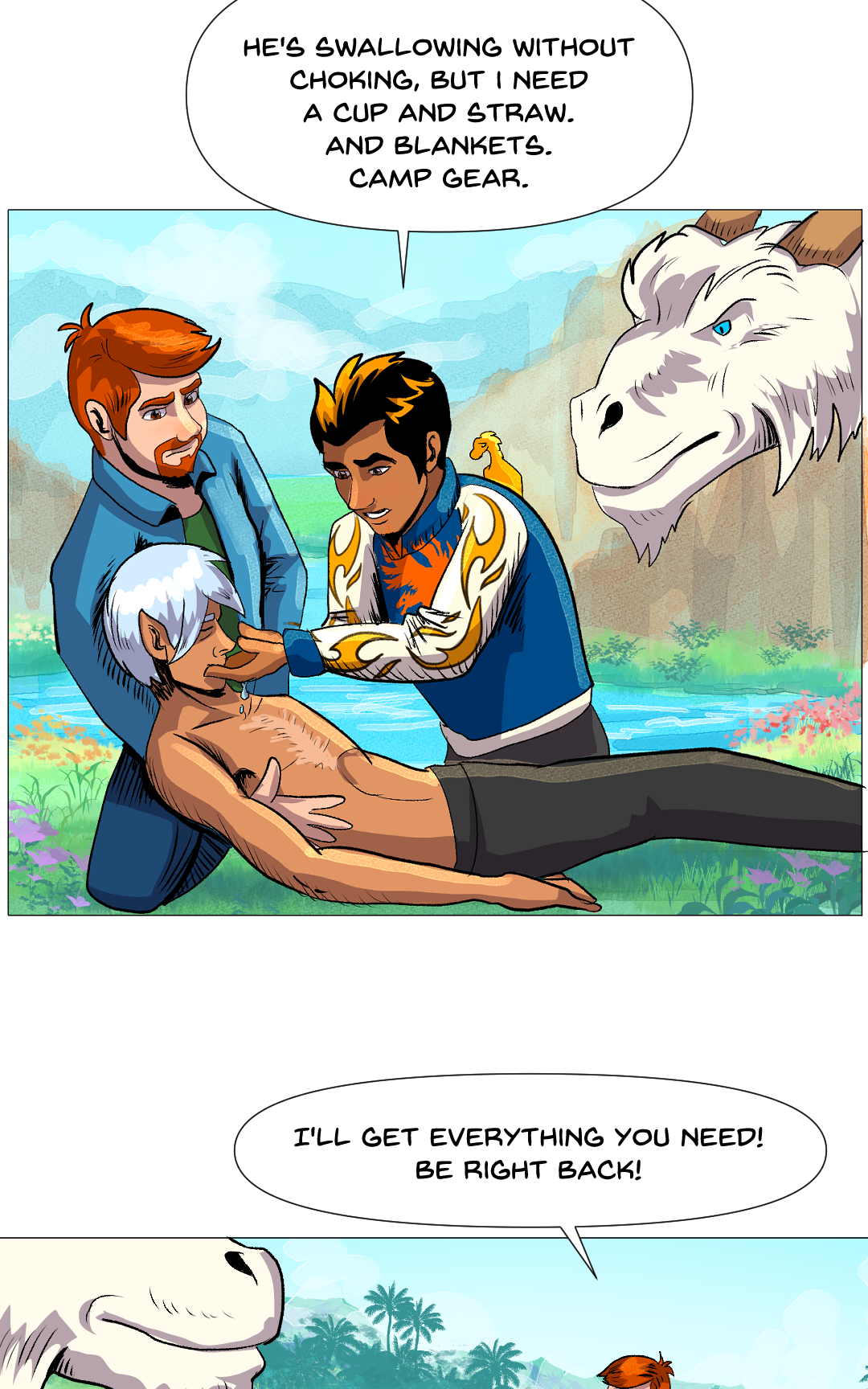 Emergency healing panel 32