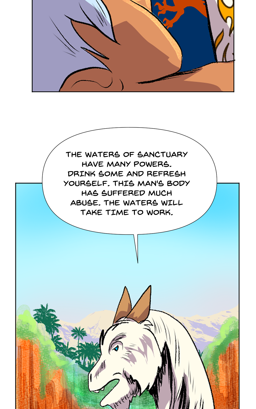 Emergency healing panel 35