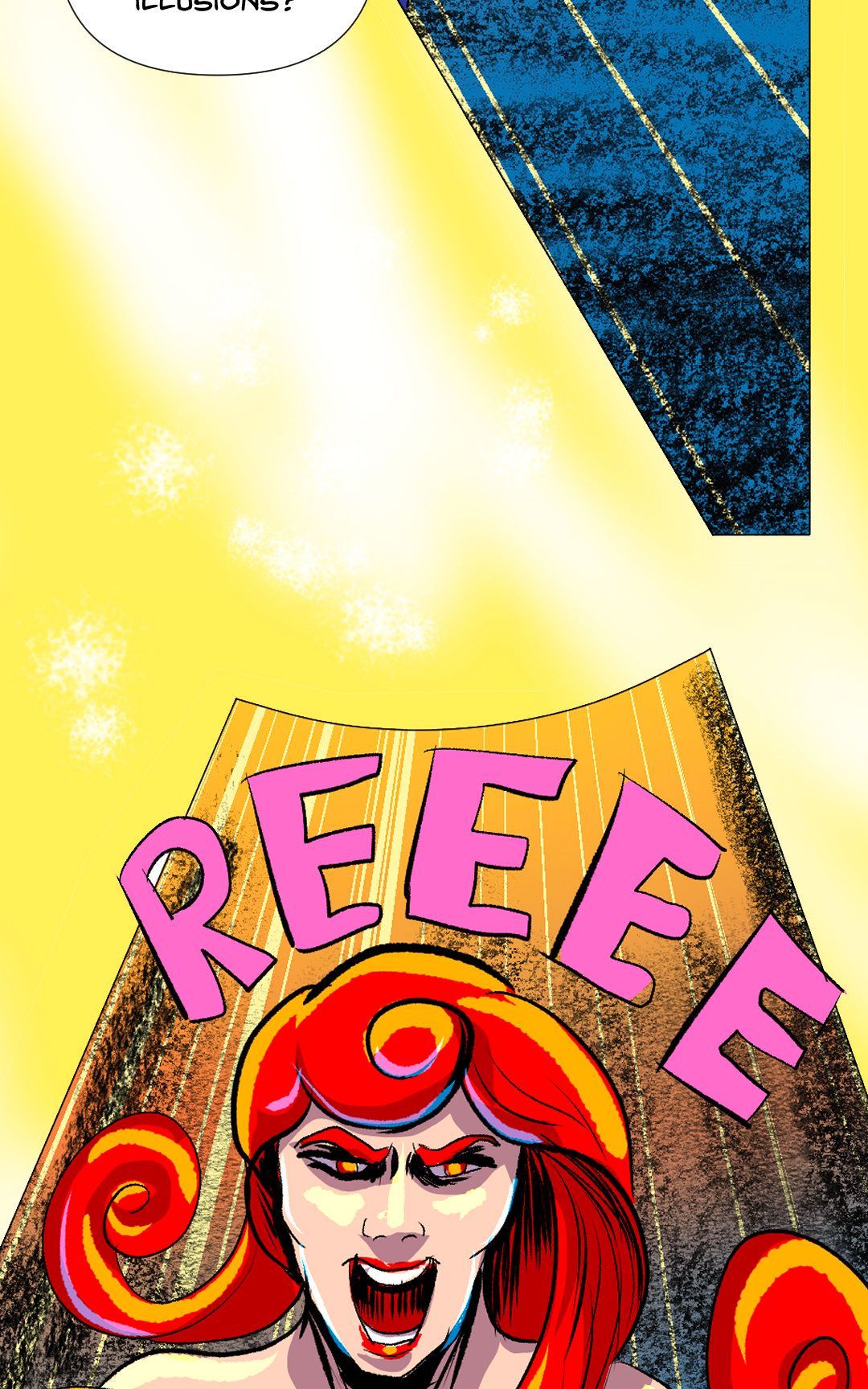 Superhero Antics panel 17