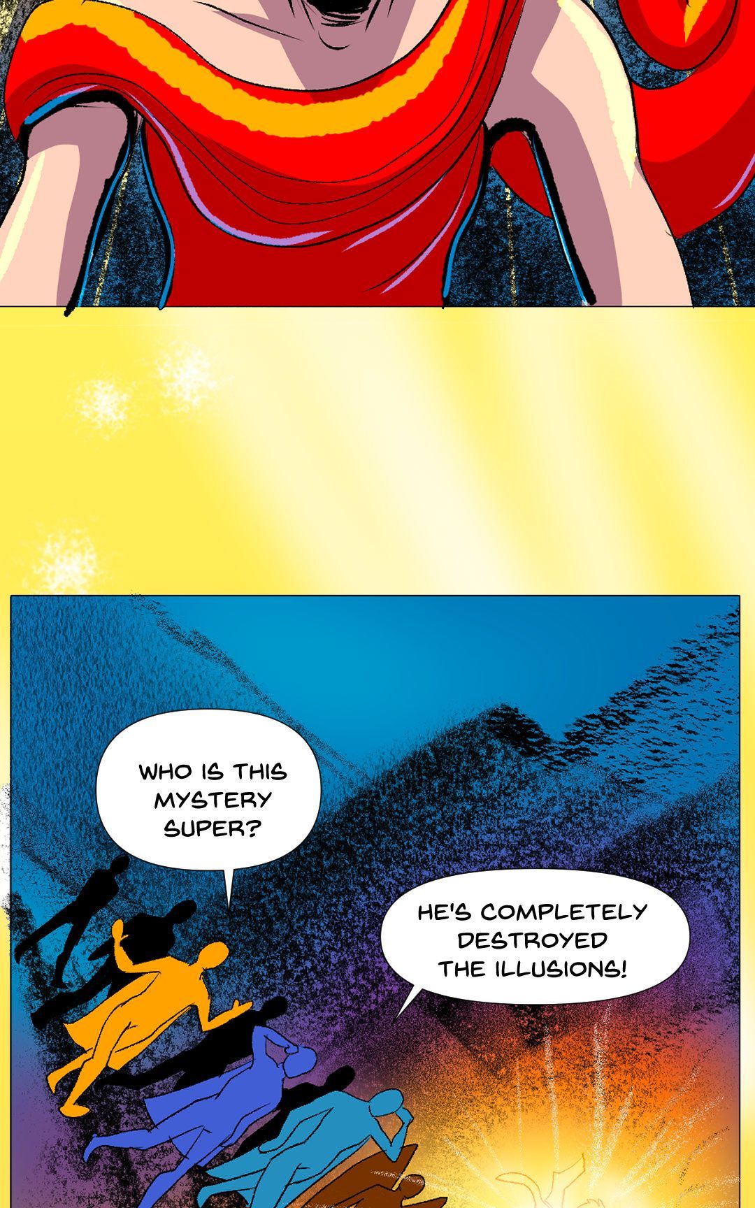 Superhero Antics panel 18