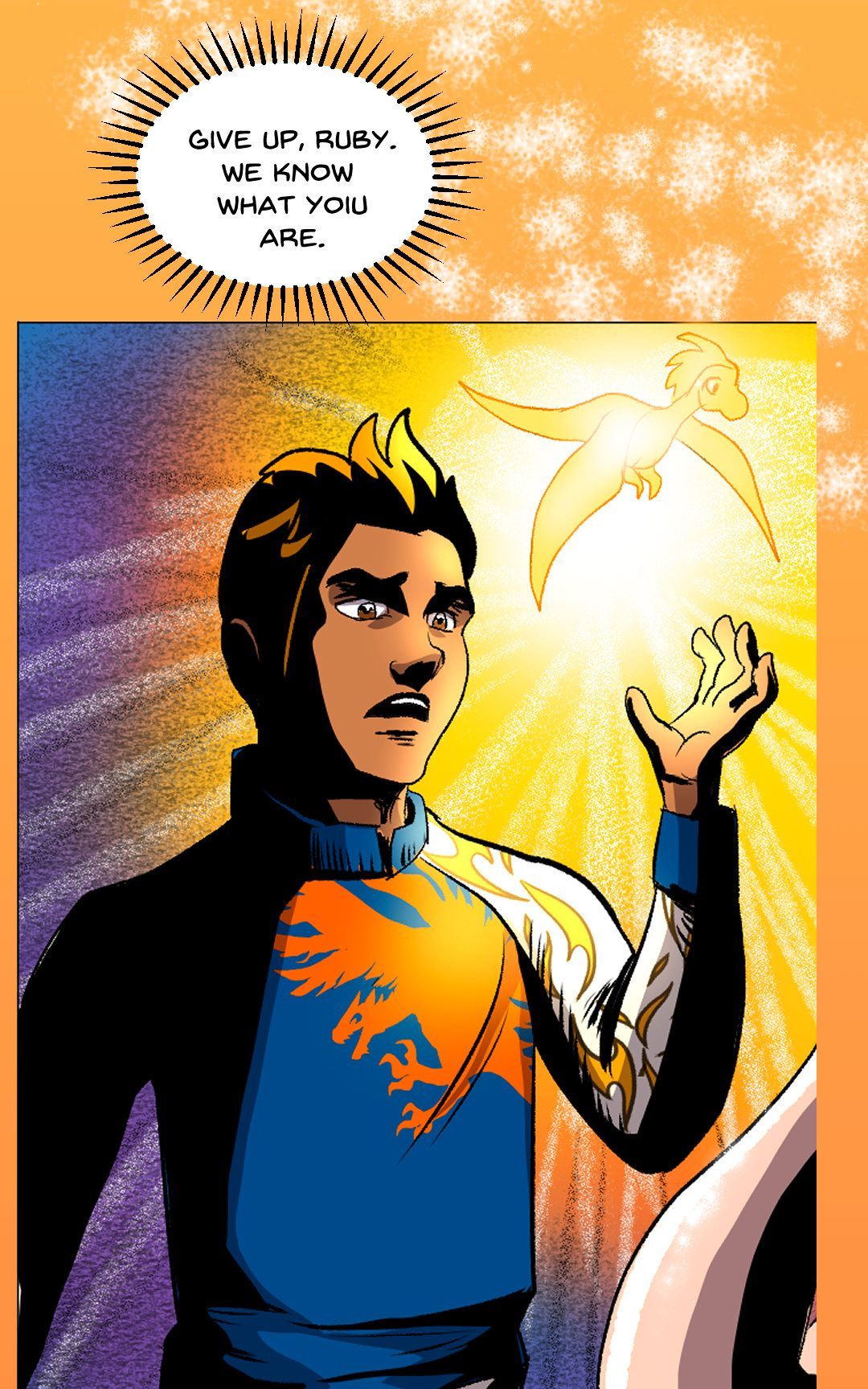 Superhero Antics panel 21