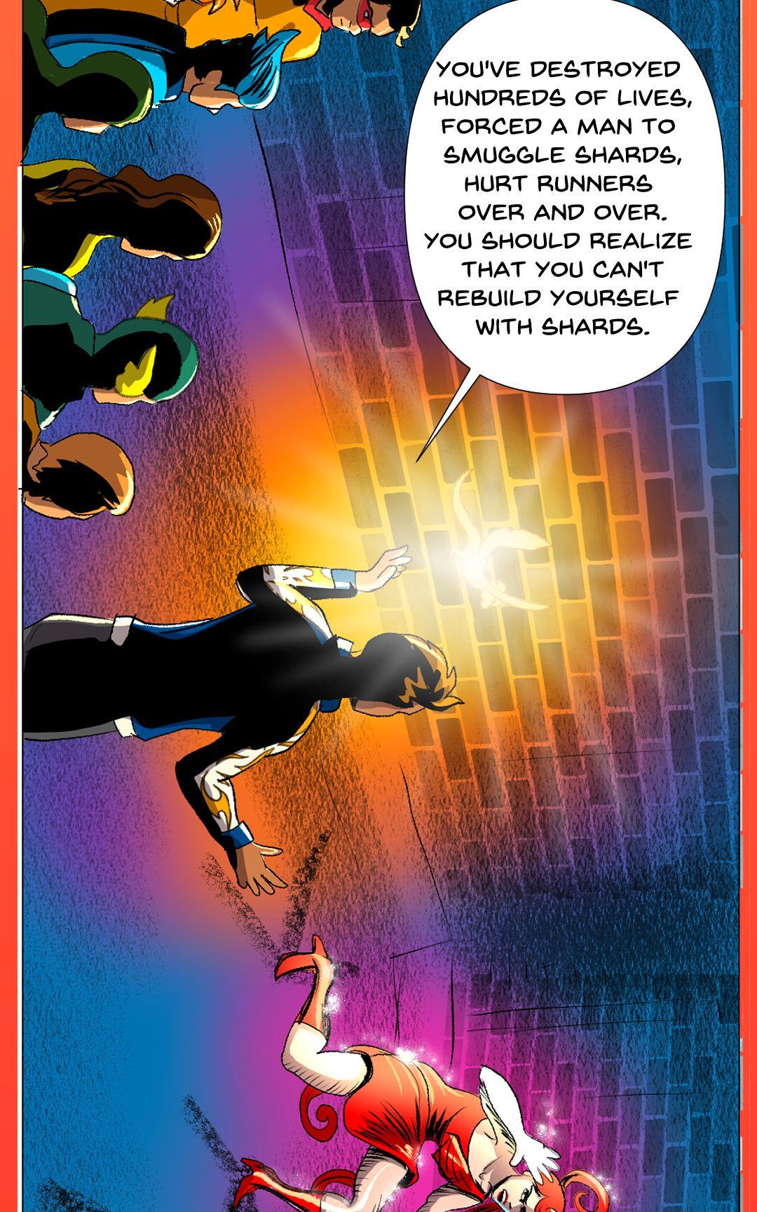 Superhero Antics panel 23