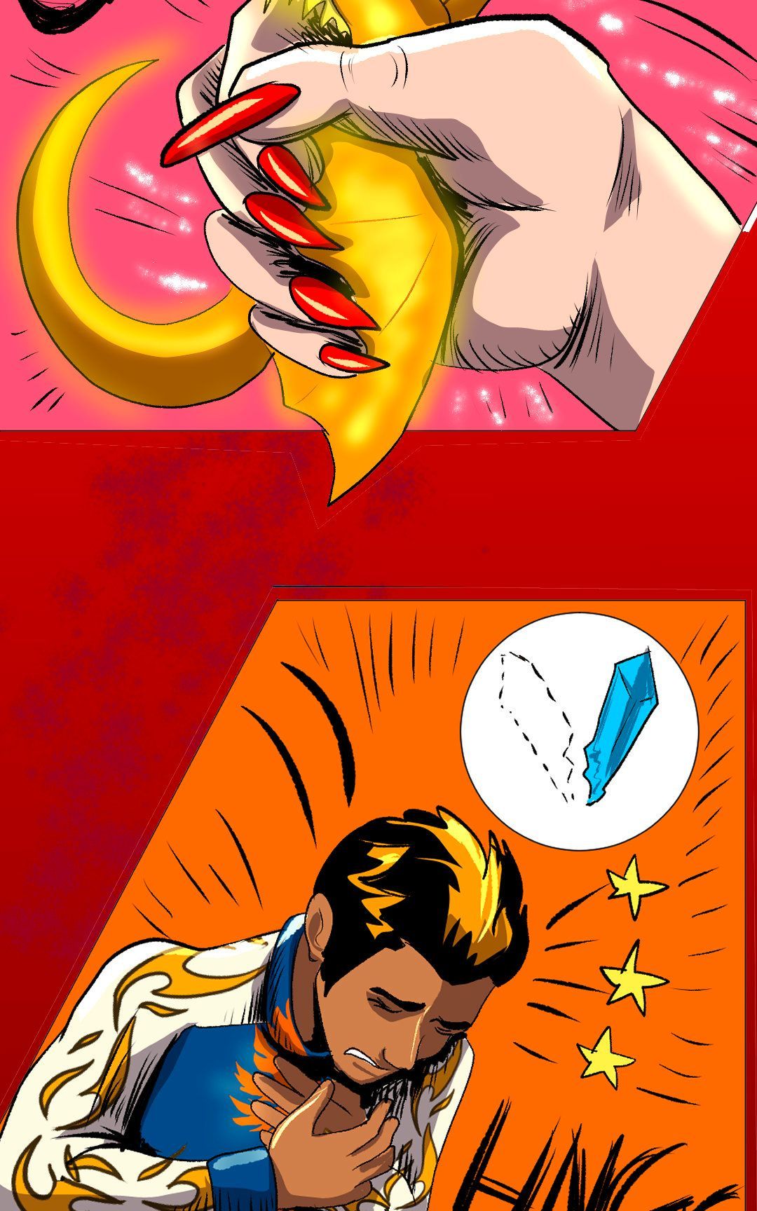 Superhero Antics panel 27