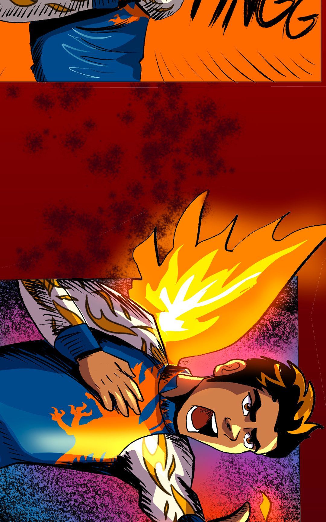 Superhero Antics panel 28