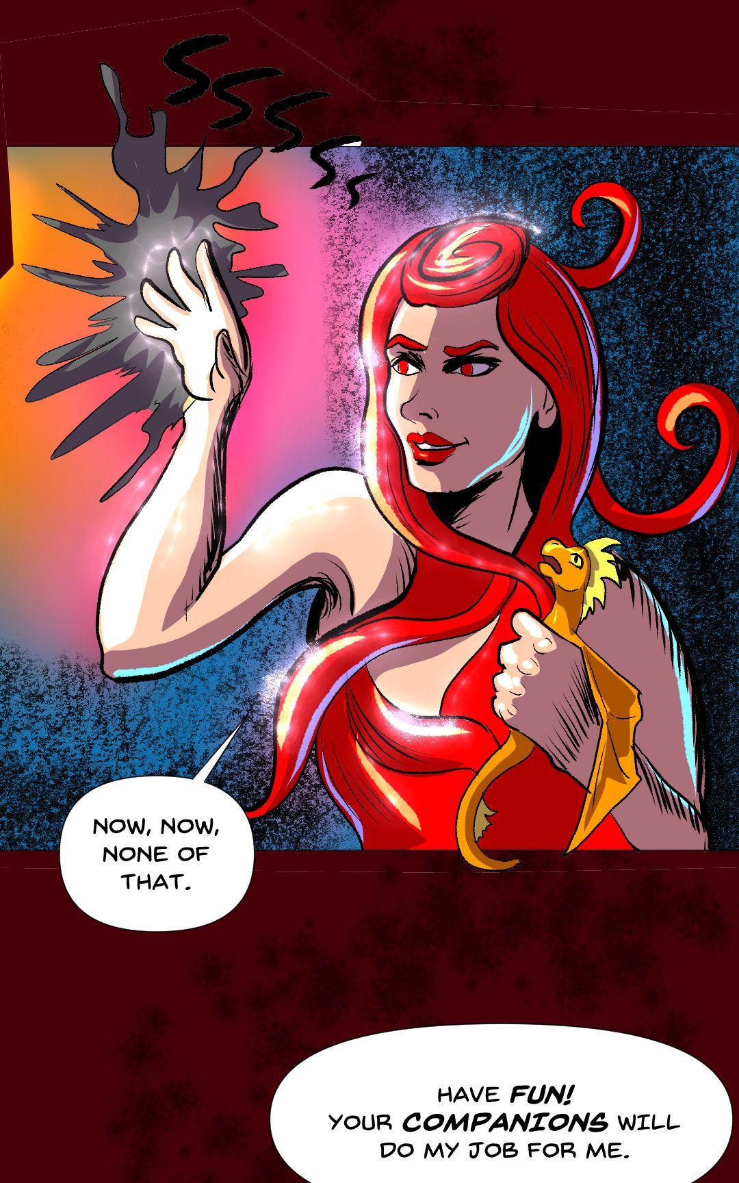 Superhero Antics panel 30