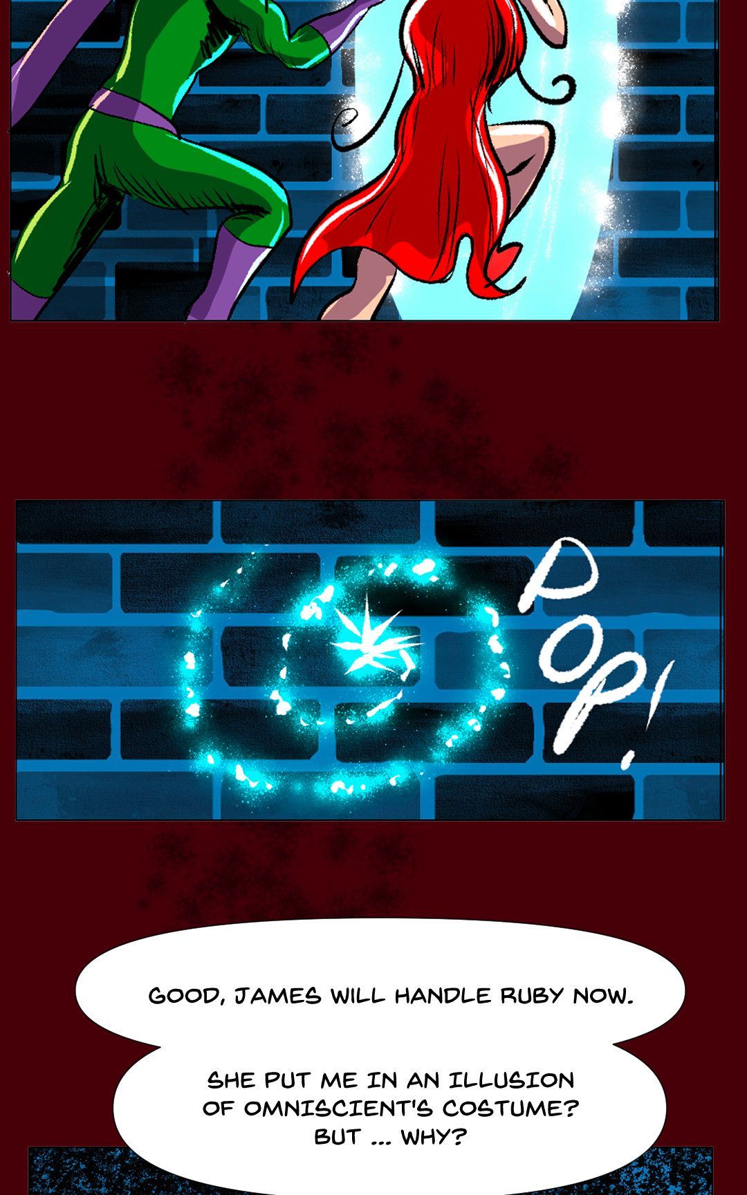 Superhero Antics panel 32