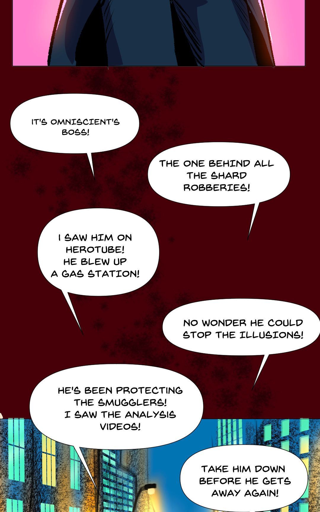 Superhero Antics panel 34