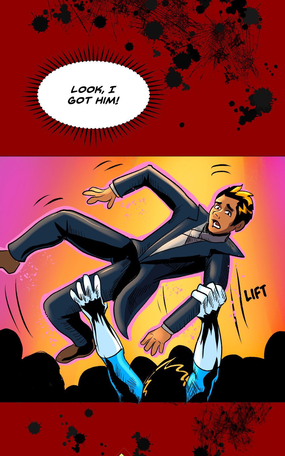 when you are the villain panel 16