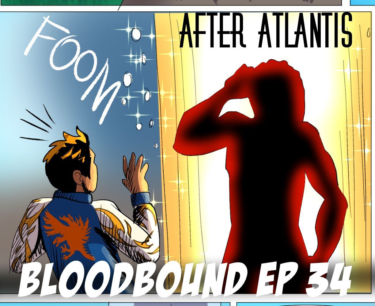 The cover art for the episode Dealing with Ruby from the comics series After Atlantis, which is number 34 in the series