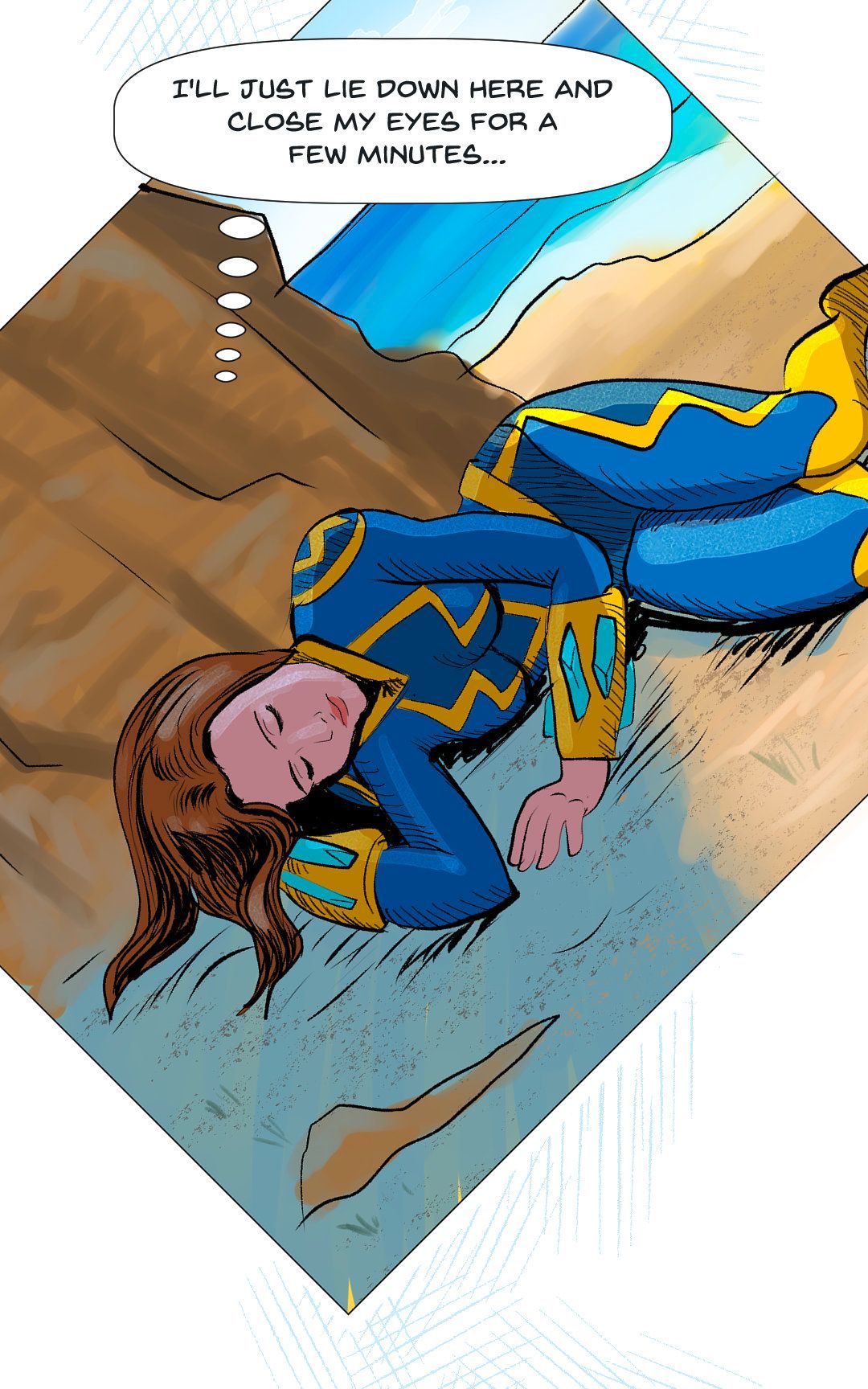 A short rest panel 14