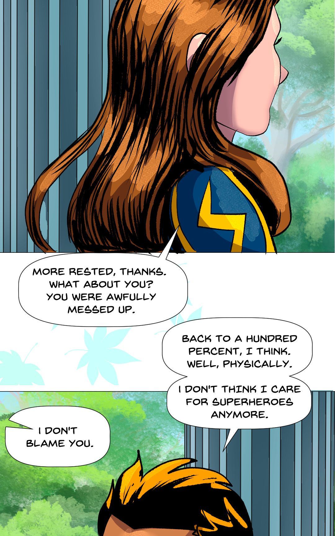 A short rest panel 23