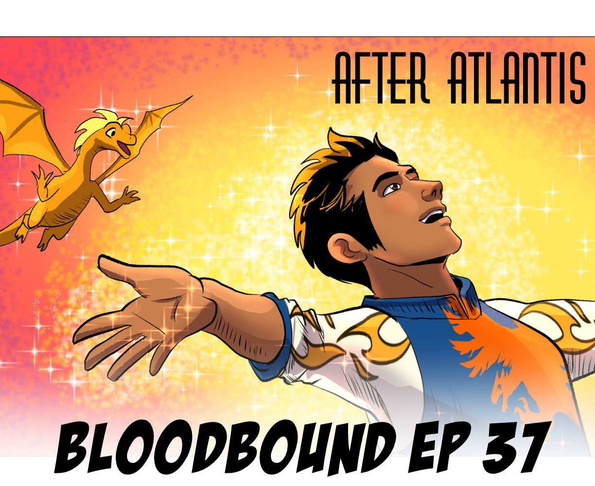 The cover art for the episode Season 1 epilogue from the comics series After Atlantis, which is number 37 in the series