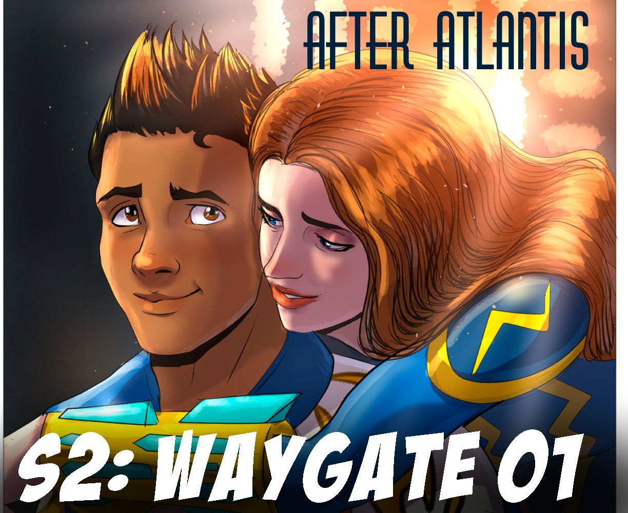 The cover art for the episode Season 02 Letters from the comics series After Atlantis, which is number 38 in the series