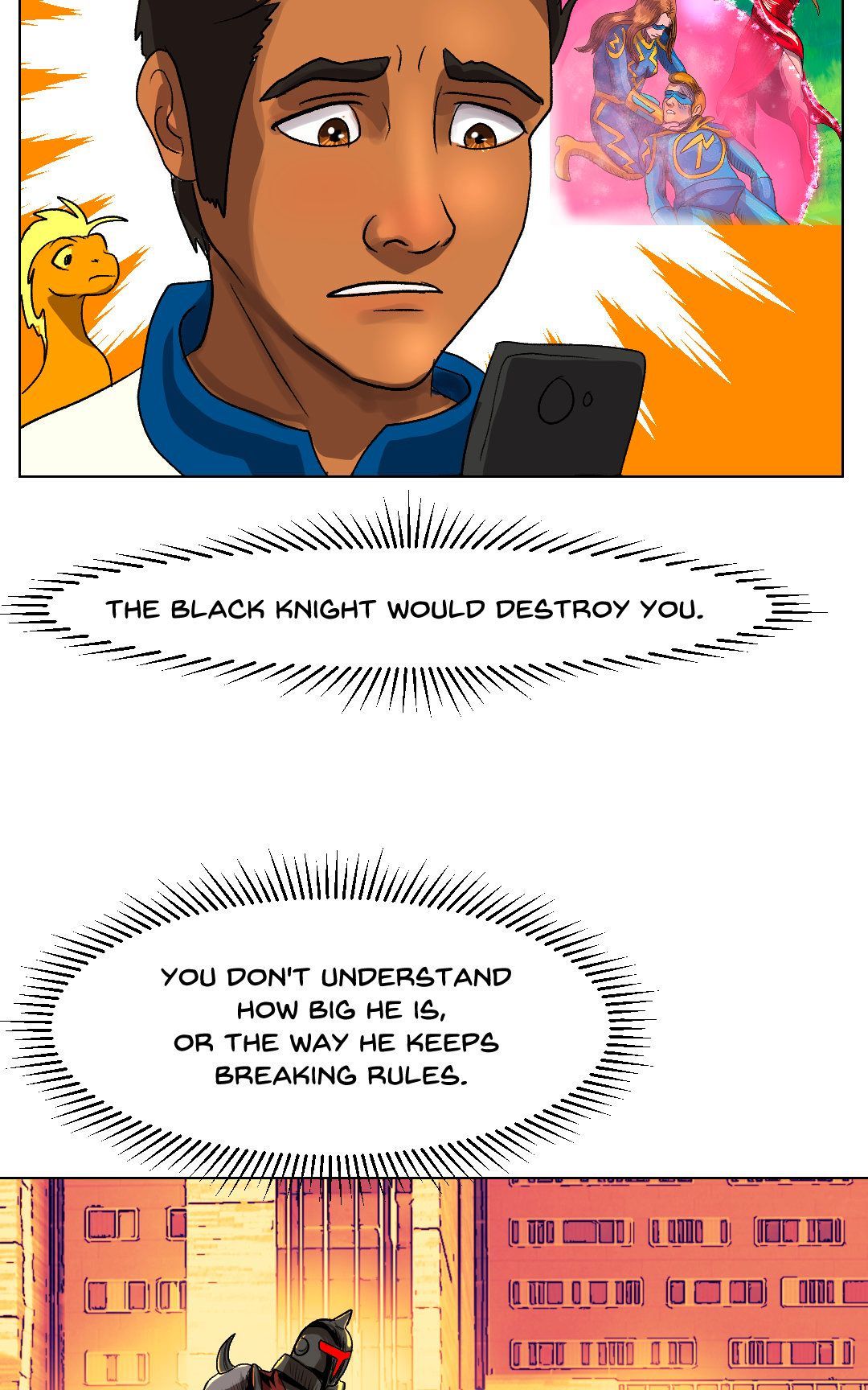 Reenter the Knight panel 21