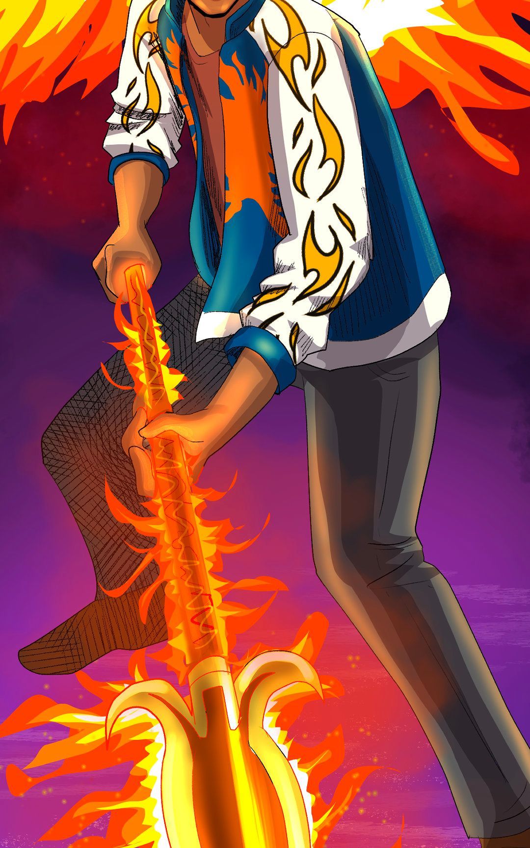 Fire vs Metal panel 14