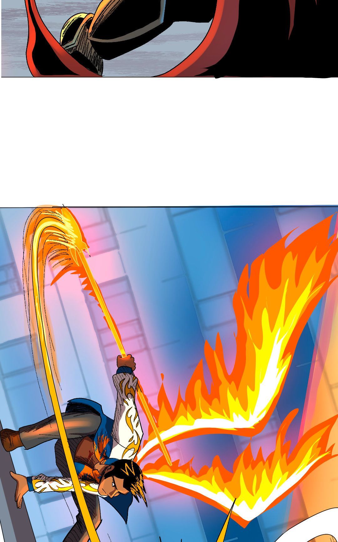 Fire vs Metal panel 17