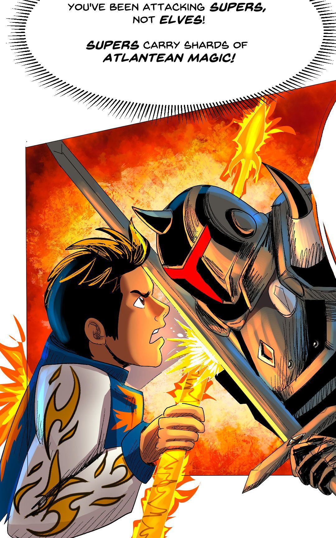 Fire vs Metal panel 19