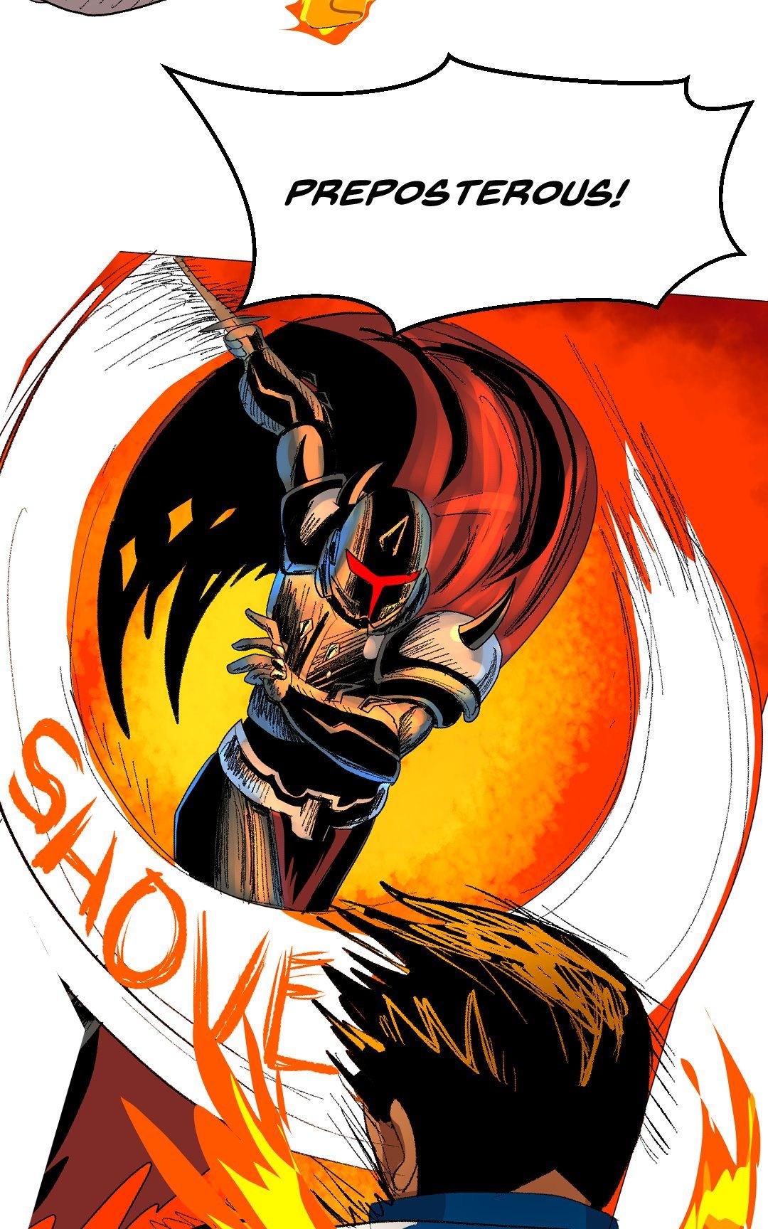 Fire vs Metal panel 20