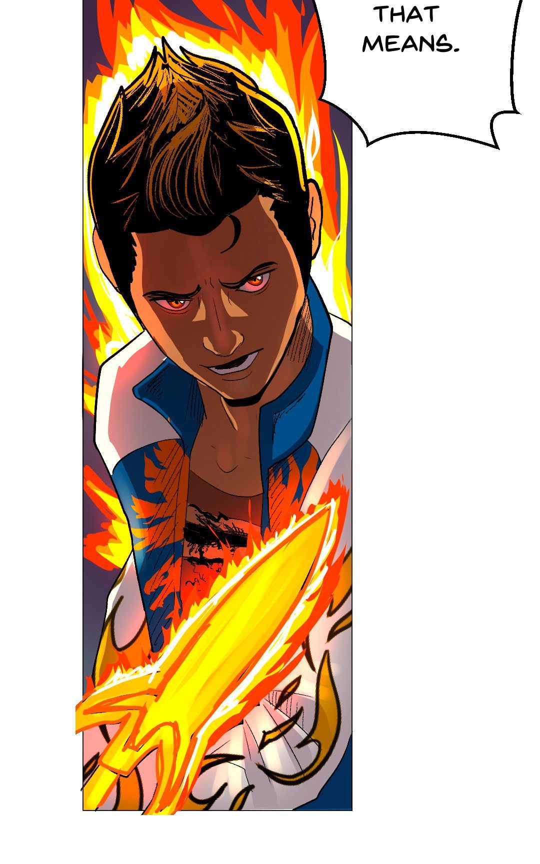 Fire vs Metal panel 24