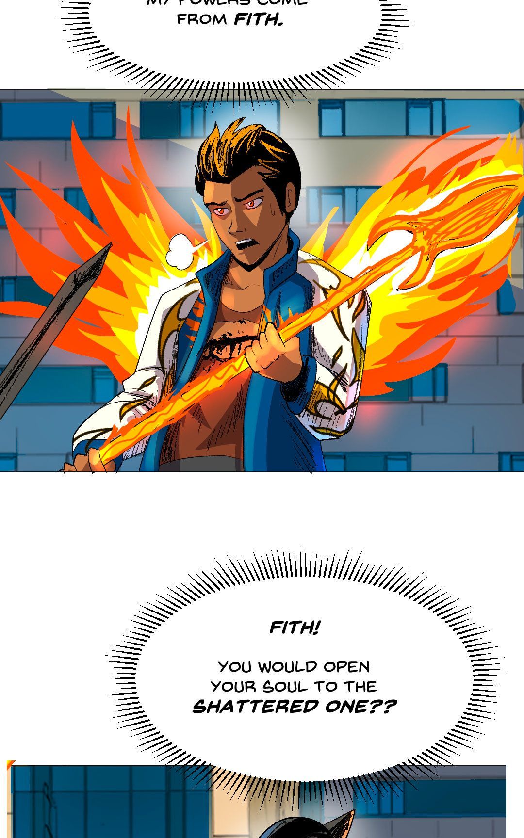 Fire vs Metal panel 28