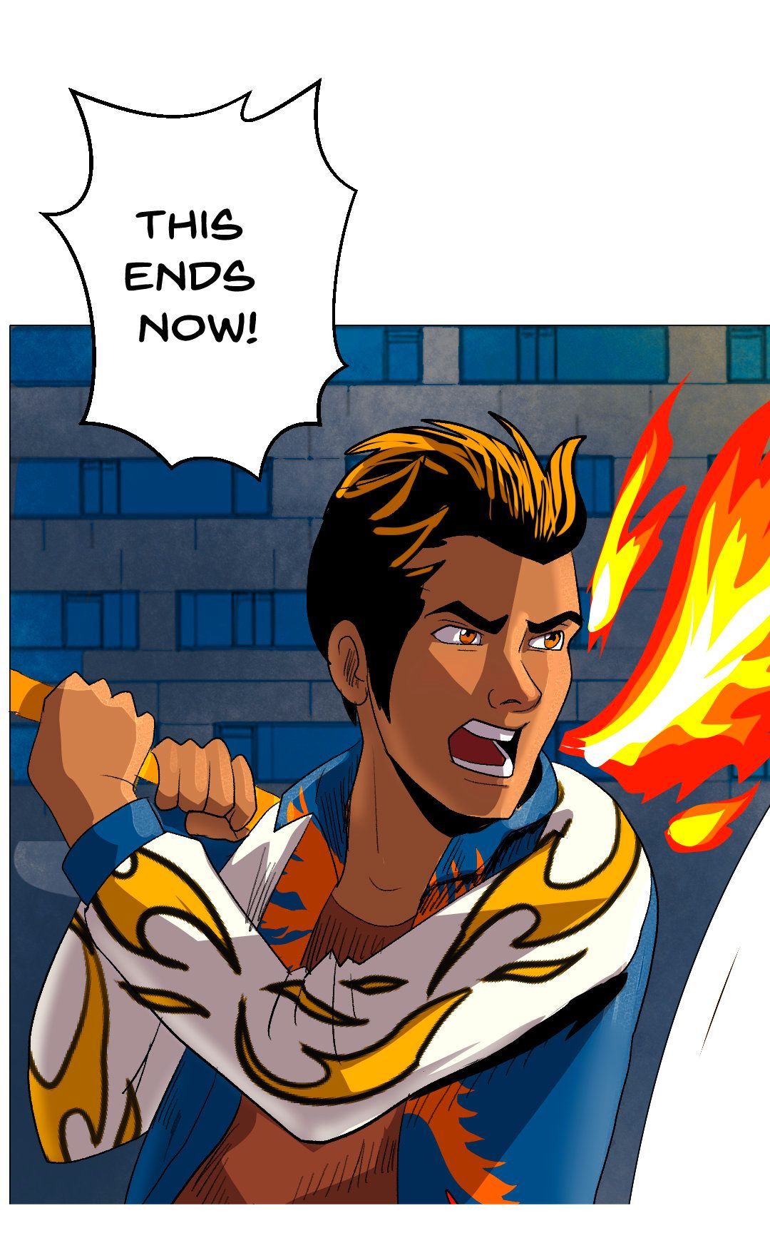 Fire vs Metal panel 37