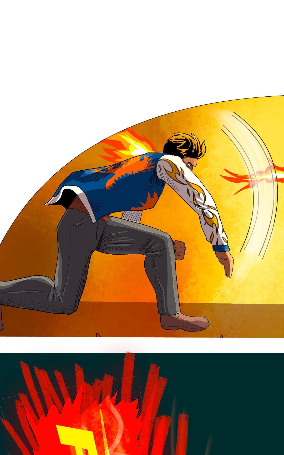Fire vs Metal panel 38