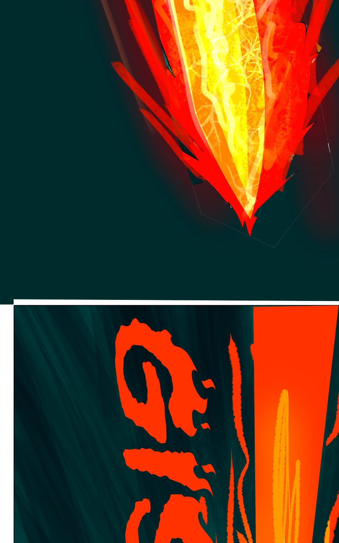 Fire vs Metal panel 40