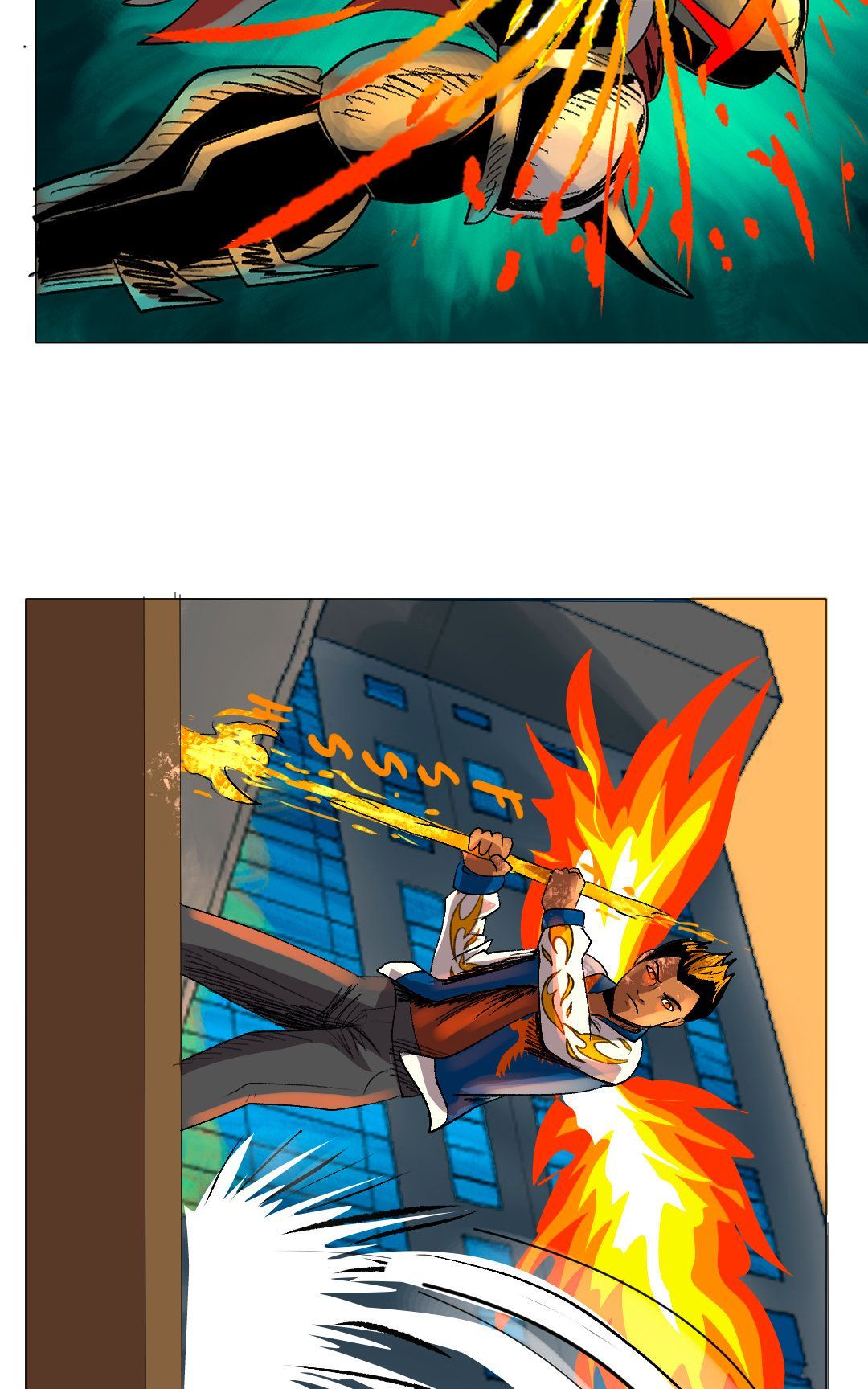 Fire vs Metal panel 42