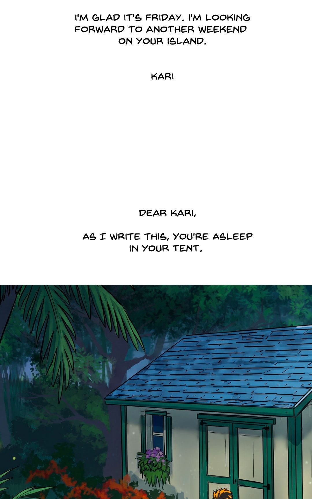 The island changes panel 9