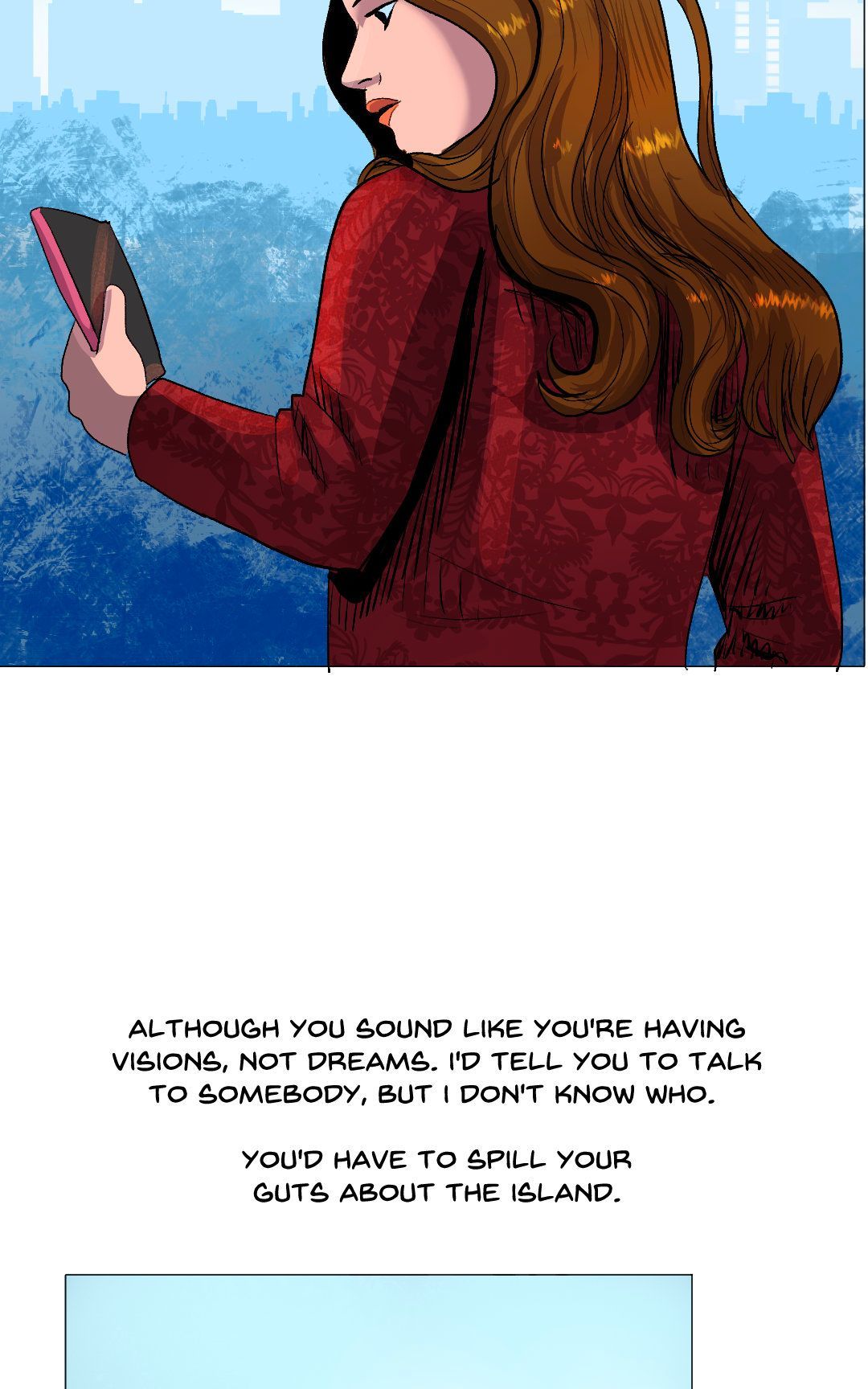 Kari goes exploring panel 2