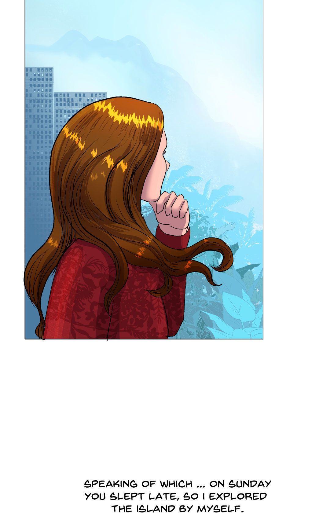 Kari goes exploring panel 3