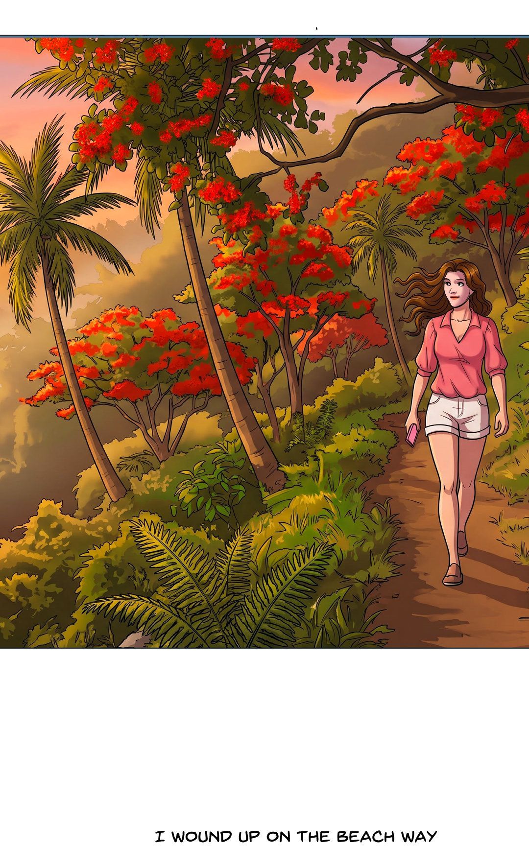 Kari goes exploring panel 4