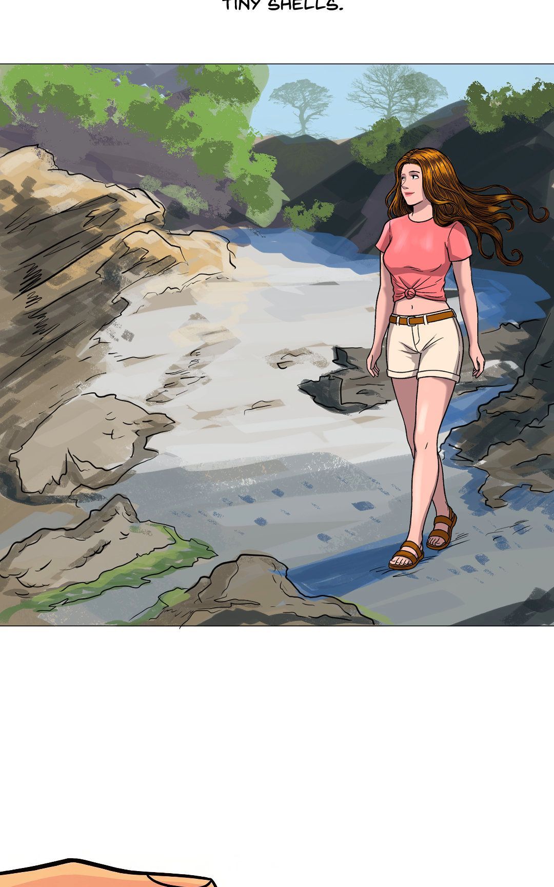 Kari goes exploring panel 7